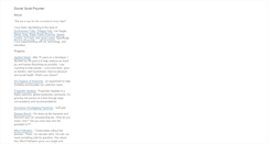 Desktop Screenshot of danielscottpoynter.com